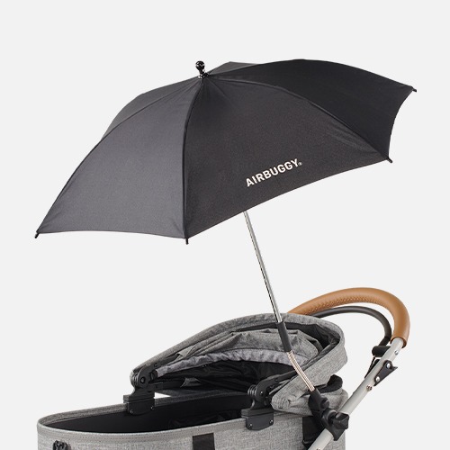 에어버기 유모차 양산/우산-블랙
